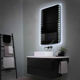 LED Spiegel Vertikal | Touch-Schalter | Kaltweißes Licht - Reyze Seria Edge Model 6